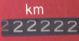 Honda CRX ED9 222222 Kilometer