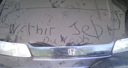 Honda CRX: Garage aufgebrochen & Besuch von Analphabeten